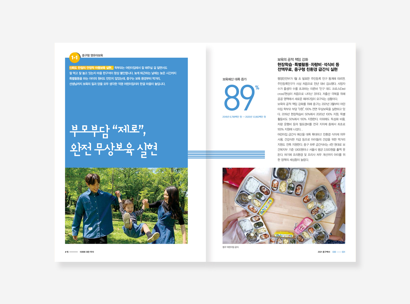 금천구. 중구 민선 7기 백서