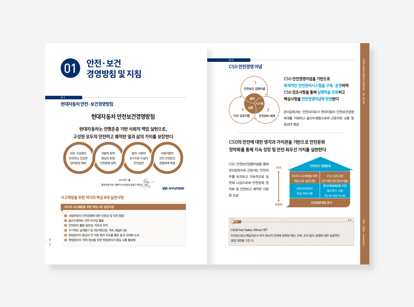 COS 안전보건안내서. 경영가이드북_